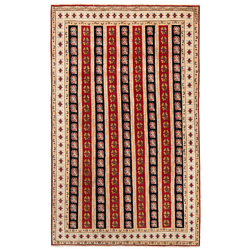 Shiraz Ghashghai Persian Rug Beige-Cream 248 x 154 cm