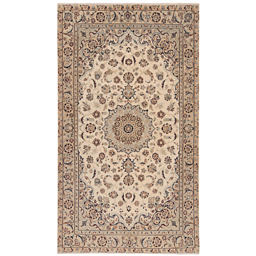 Nain 9La Persian Rug White 238 x 140 cm