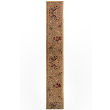 Tabriz Patina Persian Rug Brown 476 x 75 cm
