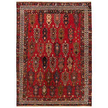 Sirjan Persian Rug Red 212 x 158 cm