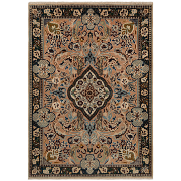 Nain 9La Persian Rug Beige-Cream 127 x 90 cm