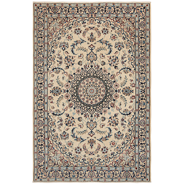 Nain 9La Persian Rug Beige-Cream 150 x 100 cm