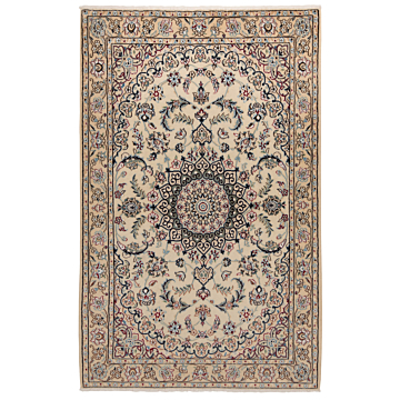 Nain 9La Persian Rug Beige-Cream 159 x 100 cm