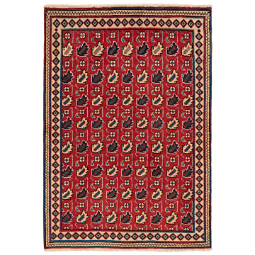 Tabriz Persian Rug Red 137 x 95 cm