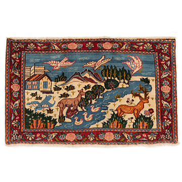 Kashan Perserteppich