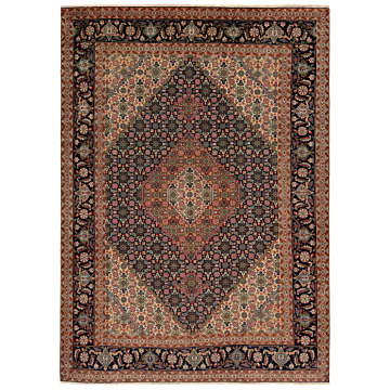 Tabriz Persian Rug Green 276 x 196 cm