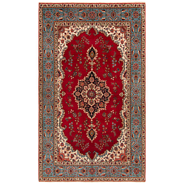 Tabriz Persian Rug Red 282 x 181 cm