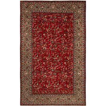 Isfahan Persian Rug Red 521 x 320 cm