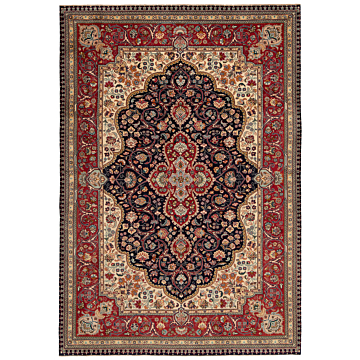 Tabriz Persian Rug Night Blue 293 x 200 cm
