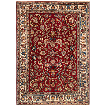 Tabriz Persian Rug Red 196 x 139 cm