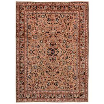 Kashmar Persian Rug Brown 338 x 244 cm