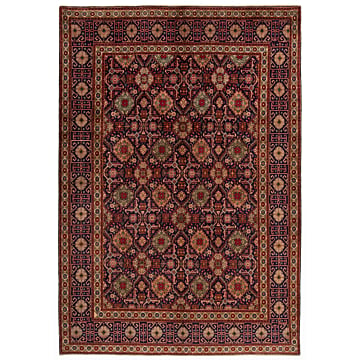 Tabriz Persian Rug Night Blue 292 x 204 cm