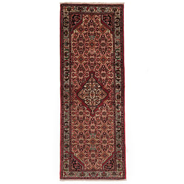 Hamedan Persian Rug Brown 201 x 74 cm