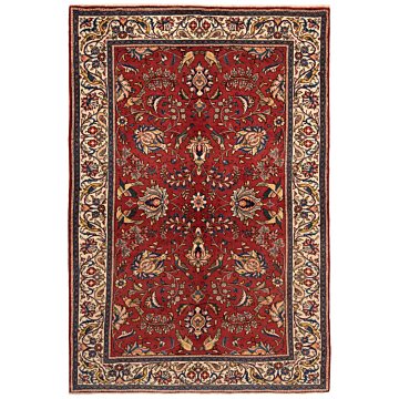 Sarough Persian Rug Red 190 x 127 cm