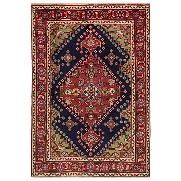 Tabriz Persian Rug Night Blue 141 x 98 cm
