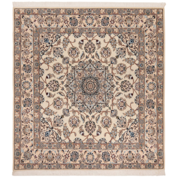 Nain 9La Persian Rug White 157 x 150 cm