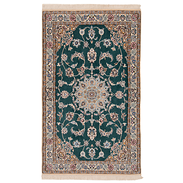 Nain 9La Persian Rug Green 168 x 100 cm