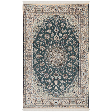 Nain 9La Persian Rug Green 165 x 104 cm