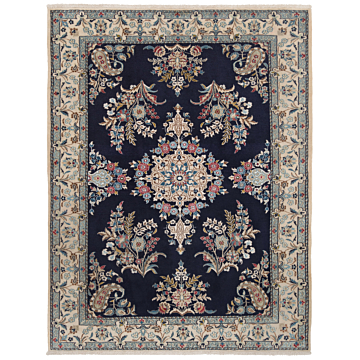 Nain 6la Persian Rug Night Blue 124 x 96 cm