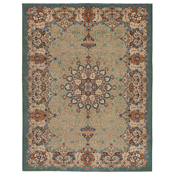Kashan Patina Perserteppich