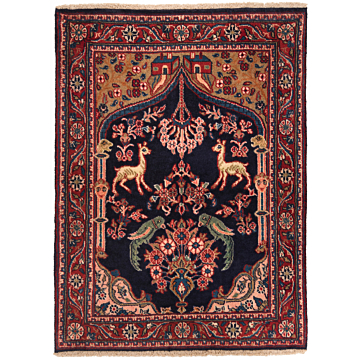 Hamedan Shahrbaft Perserteppich