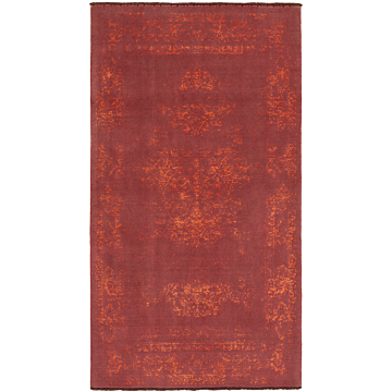Modern Design Persian Rug Orange 223 x 126 cm