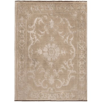 Modern Design Persian Rug Beige-Cream 240 x 176 cm