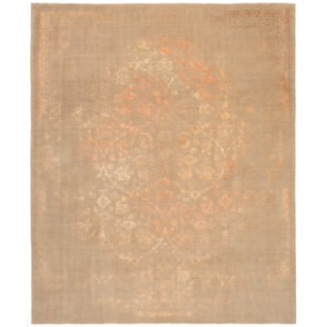Modern Design Persian Rug Beige-Cream 293 x 254 cm