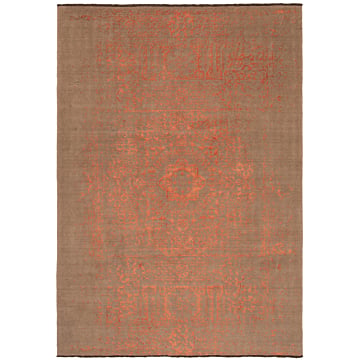 Modern Design Persian Rug Brown 298 x 197 cm