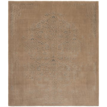 Modern Design Persian Rug Beige-Cream 299 x 254 cm