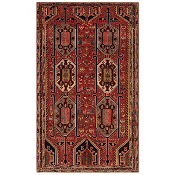 Ardebil Persian Rug Red 332 x 197 cm