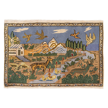 Kashan Perserteppich