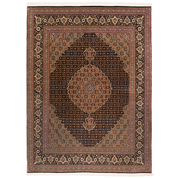 Tabriz 50Raj Persian Rug Night Blue 195 x 148 cm