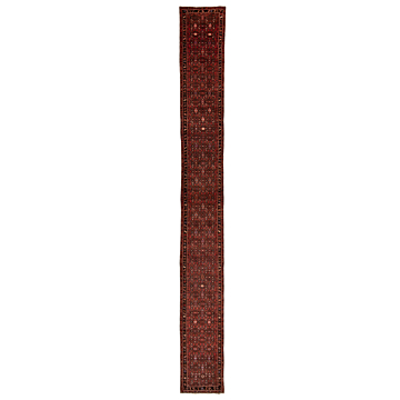 Hamedan Persian Rug Red 613 x 67 cm
