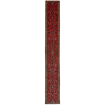 Hamedan Mehraban Persian Rug Red 563 x 77 cm