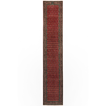 Tabriz Persian Rug Red 428 x 80 cm