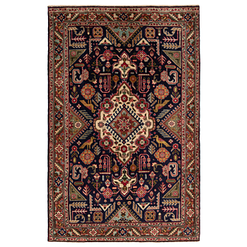 Tabriz Persian Rug Night Blue 149 x 95 cm