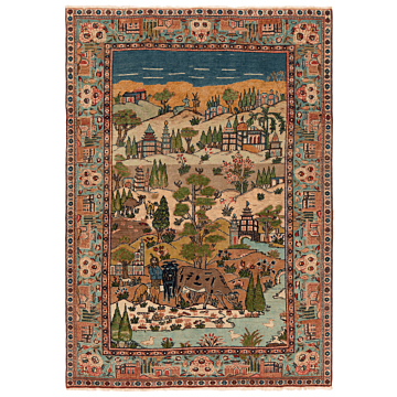 Kashan Perserteppich