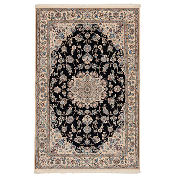 Nain 9La Persian Rug Night Blue 195 x 125 cm