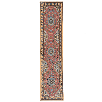 Nain 6La Persian Rug Pink 273 x 60 cm