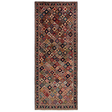 Tabriz Persian Rug Multicolor 265 x 102 cm