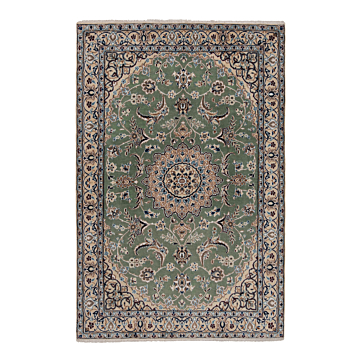 Nain 9La Persian Rug Green 169 x 113 cm