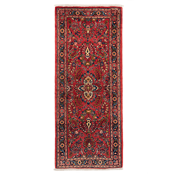 Hamedan Persian Rug Red 184 x 79 cm