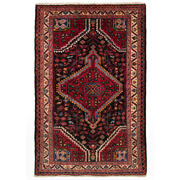 Hamedan Persian Rug Red 118 x 75 cm