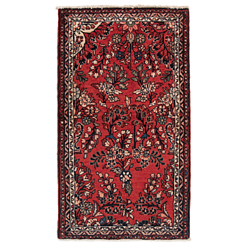 Hamedan Persian Rug Red 104 x 60 cm