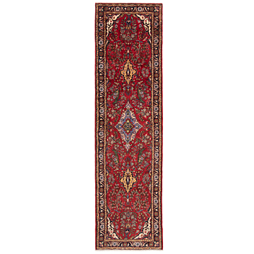 Hamedan Persian Rug 0 303 x 81 cm