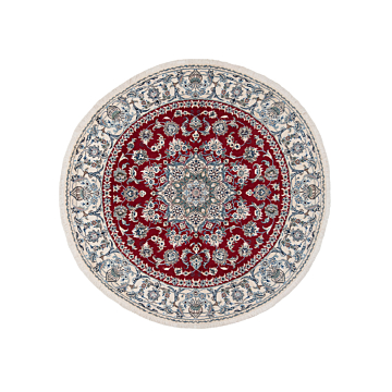 Nain Persian Rug Red 200 x 200 cm