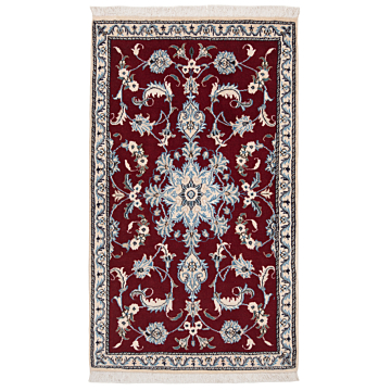 Nain Persian Rug Red 145 x 83 cm