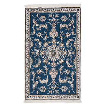 Nain Persian Rug Blue 141 x 84 cm