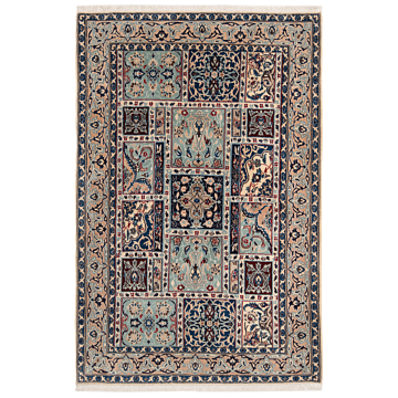Nain 9La Persian Rug Night Blue 153 x 102 cm